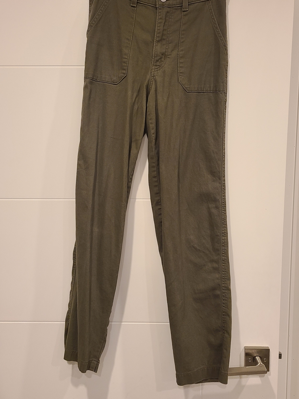 Levi's Olive Green Straight-Leg Utility Pants